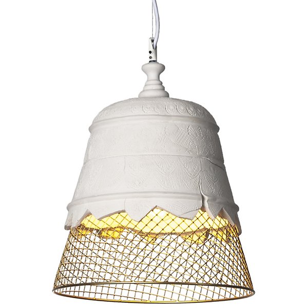 14 in, 2700 (Warm), 1 (Not Included),Gold Mesh