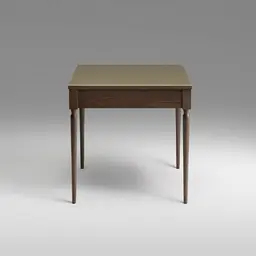 Small,Black Walnut with Brass