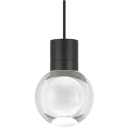 Black Clear 1-LITE Black Cord