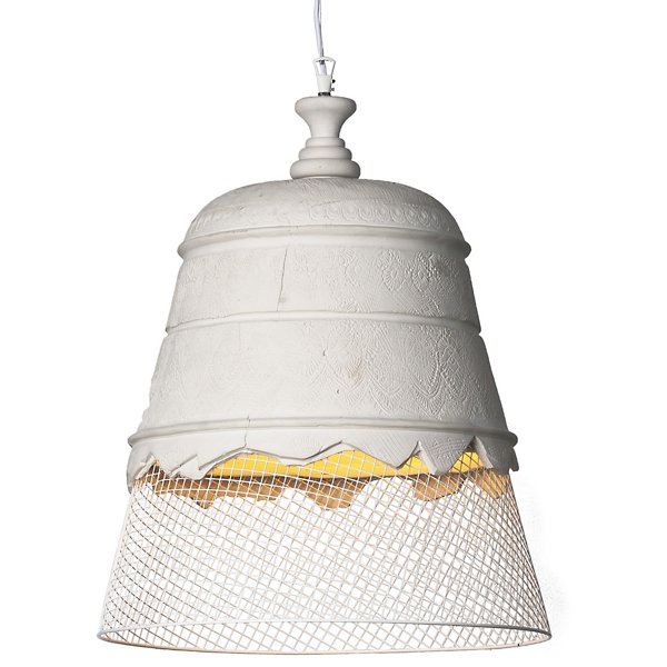 20 in, 2700 (Warm), 1 (Not Included),White Mesh