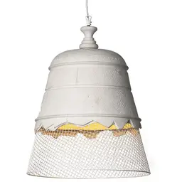 20 in, 2700 (Warm), 1 (Not Included),White Mesh