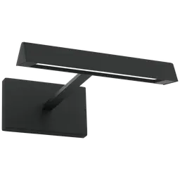 Nightshade Black 8" Integrated LED 90 CRI 3000K 120V