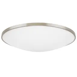 Satin Nickel 24" Diameter LED 90 CRI 3000K 120V