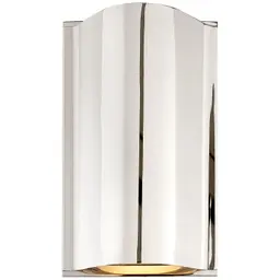 Polished Nickel Frosted Glass