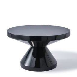 Black Lacquered polyester