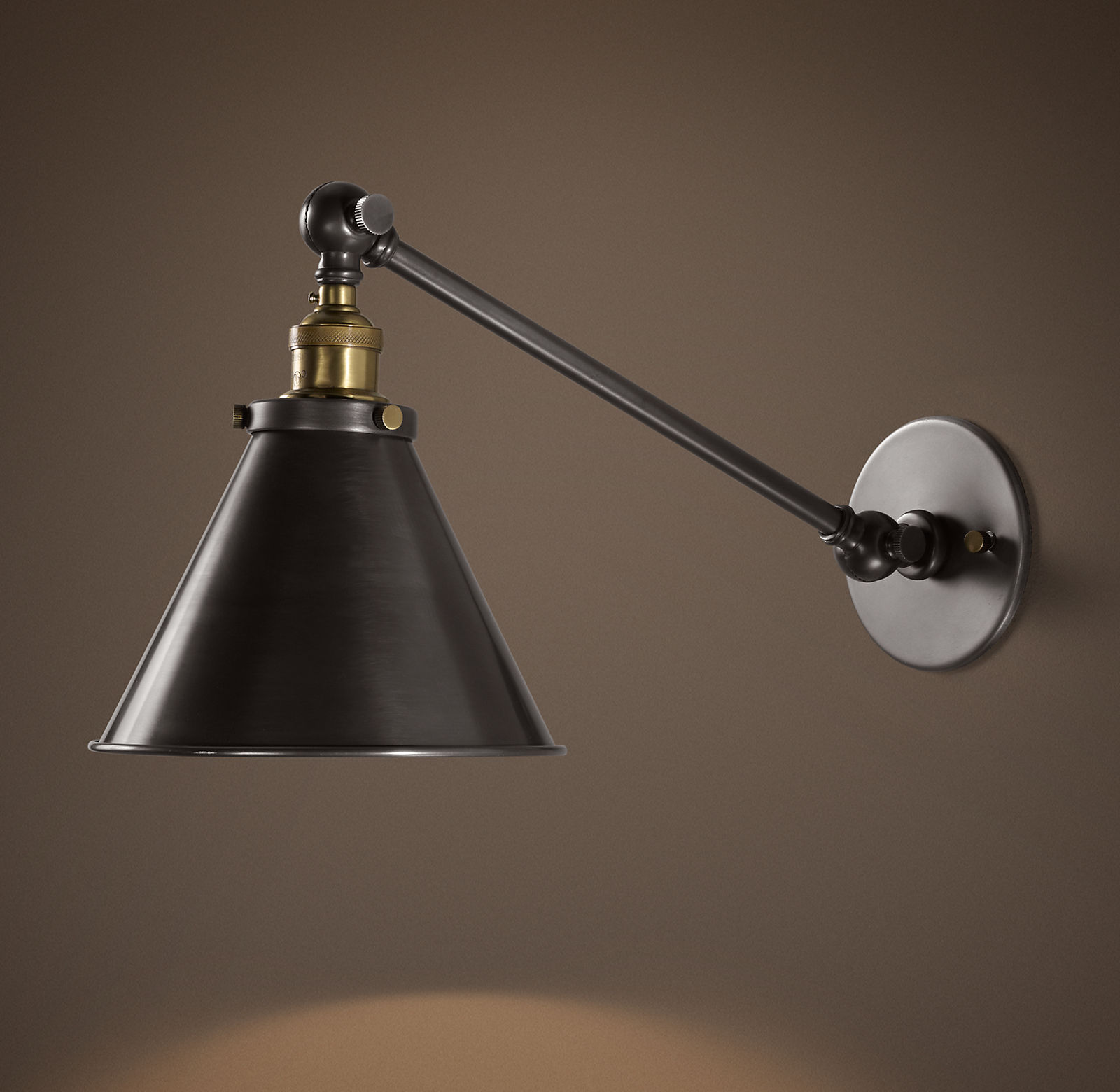 Купить Бра 20th C. Library Single Sconce в интернет-магазине roooms.ru