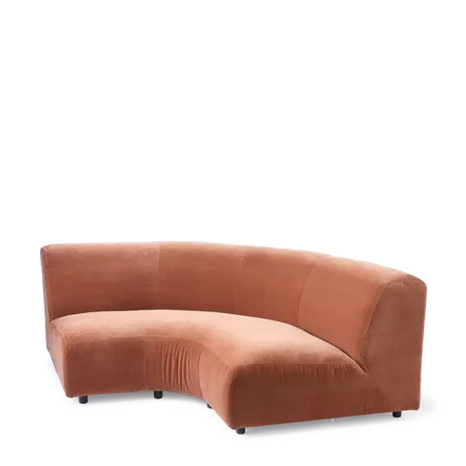 Купить Прямой диван 1/4 Circle - Quarter Circle Module velvet в интернет-магазине roooms.ru