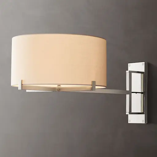 Купить Бра Pauillac Drum Shade Swing-Arm Sconce в интернет-магазине roooms.ru