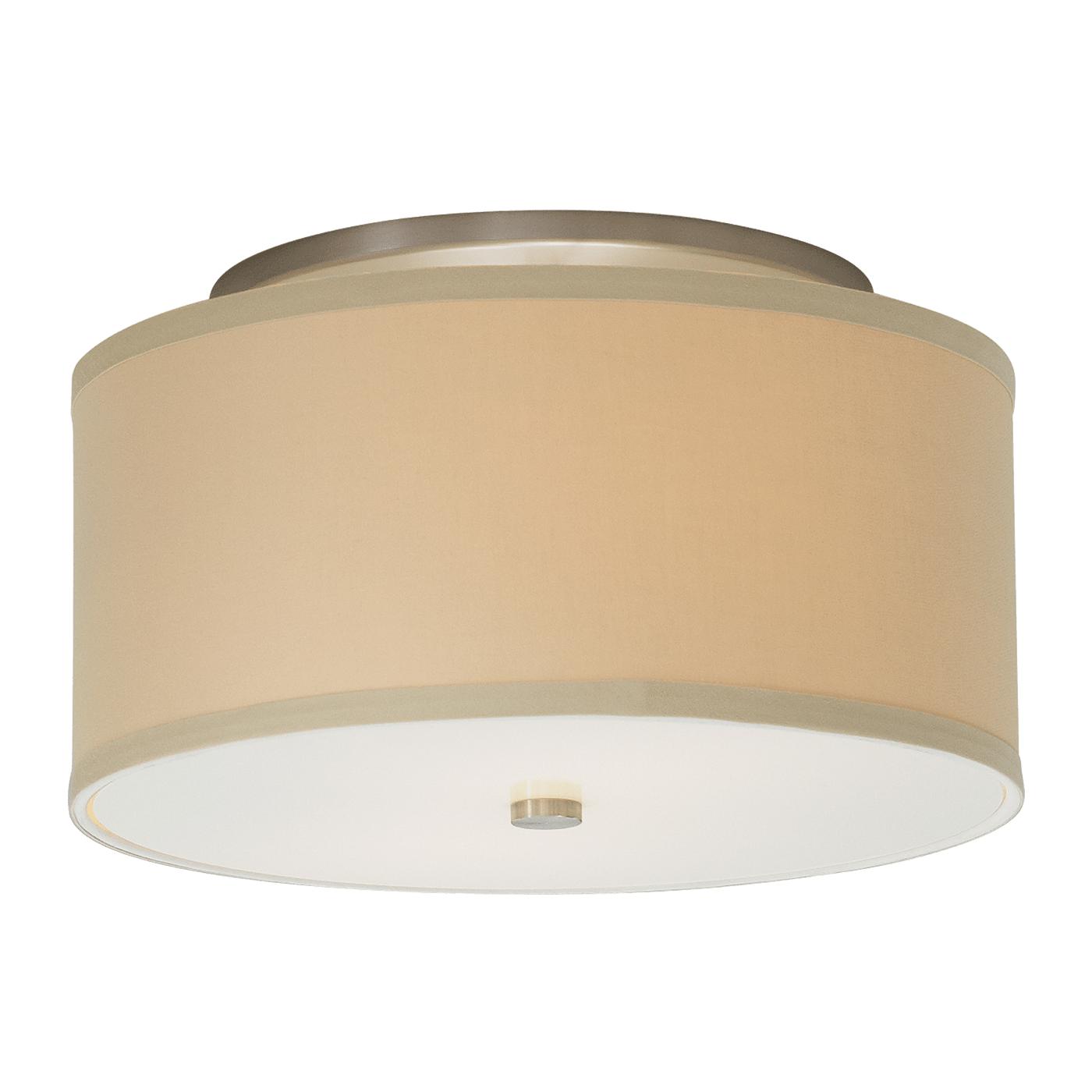 Satin Nickel Desert Clay Small LED 80 CRI 3000K 120V
