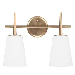 Satin Brass Bulb(s) Not Included