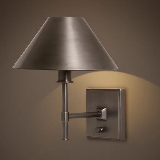 Купить Бра Petite Candlestick Metal Shade Sconce в интернет-магазине roooms.ru