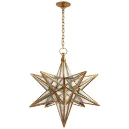 Gilded Iron Antique Mirror