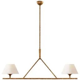 Gilded Iron 6" x 12" x 7.5" Linen
