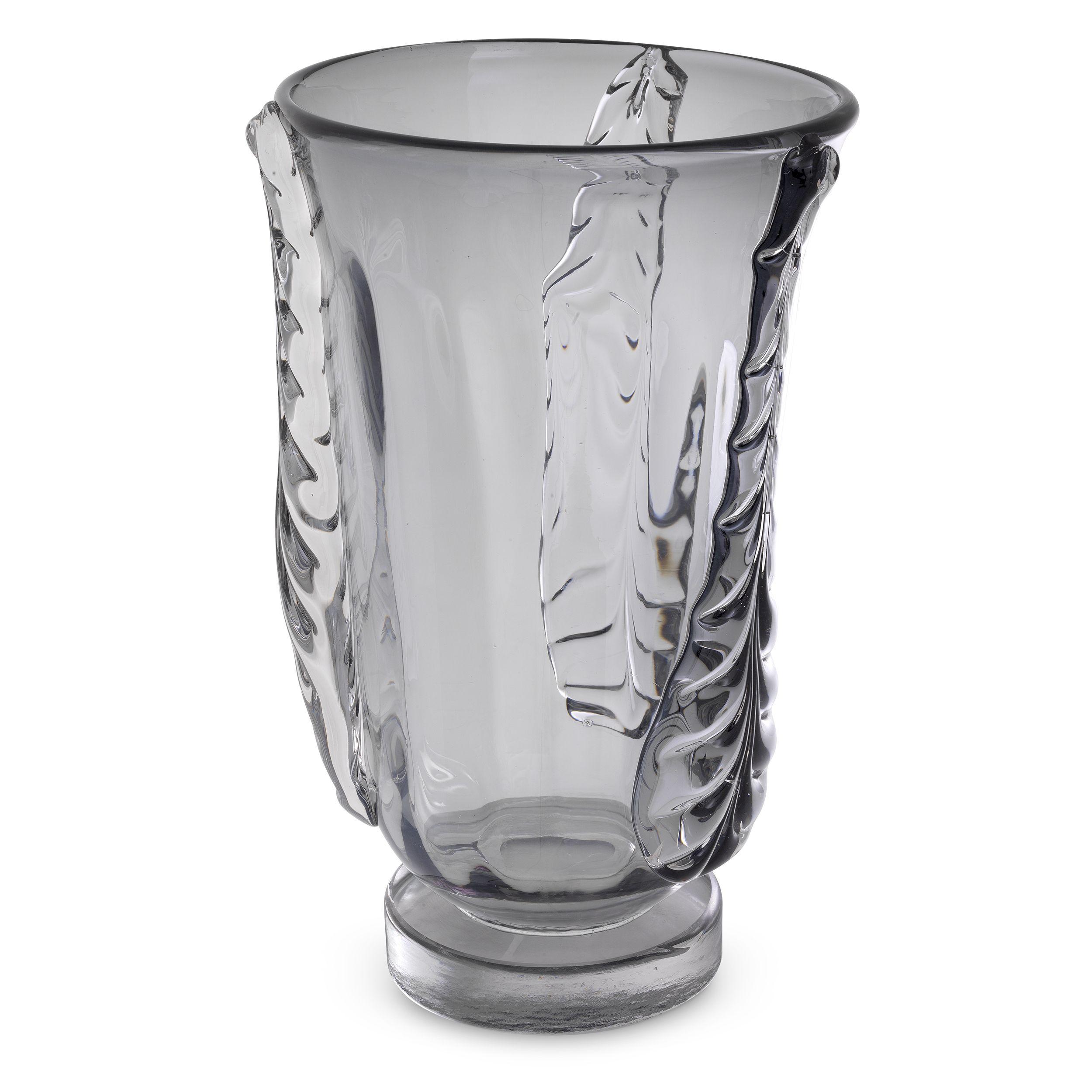 hand blown glass | grey colour L