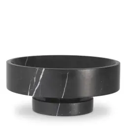honed black marble