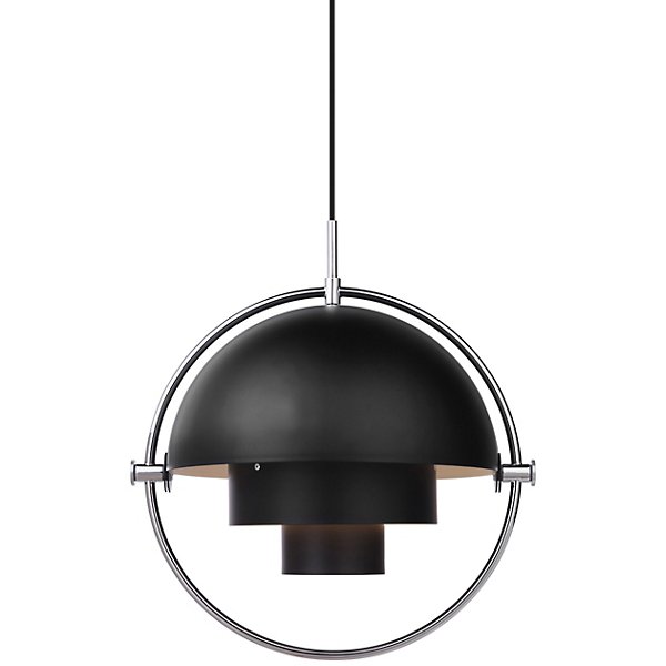 Matte Black with Chrome, Glass