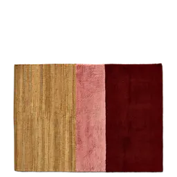 Burgundy red Handwoven