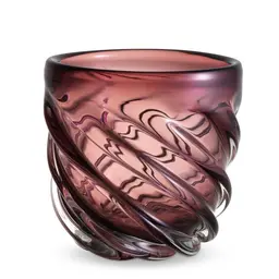 hand blown glass | purple colour S
