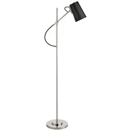 Polished Nickel Chocolate Leather