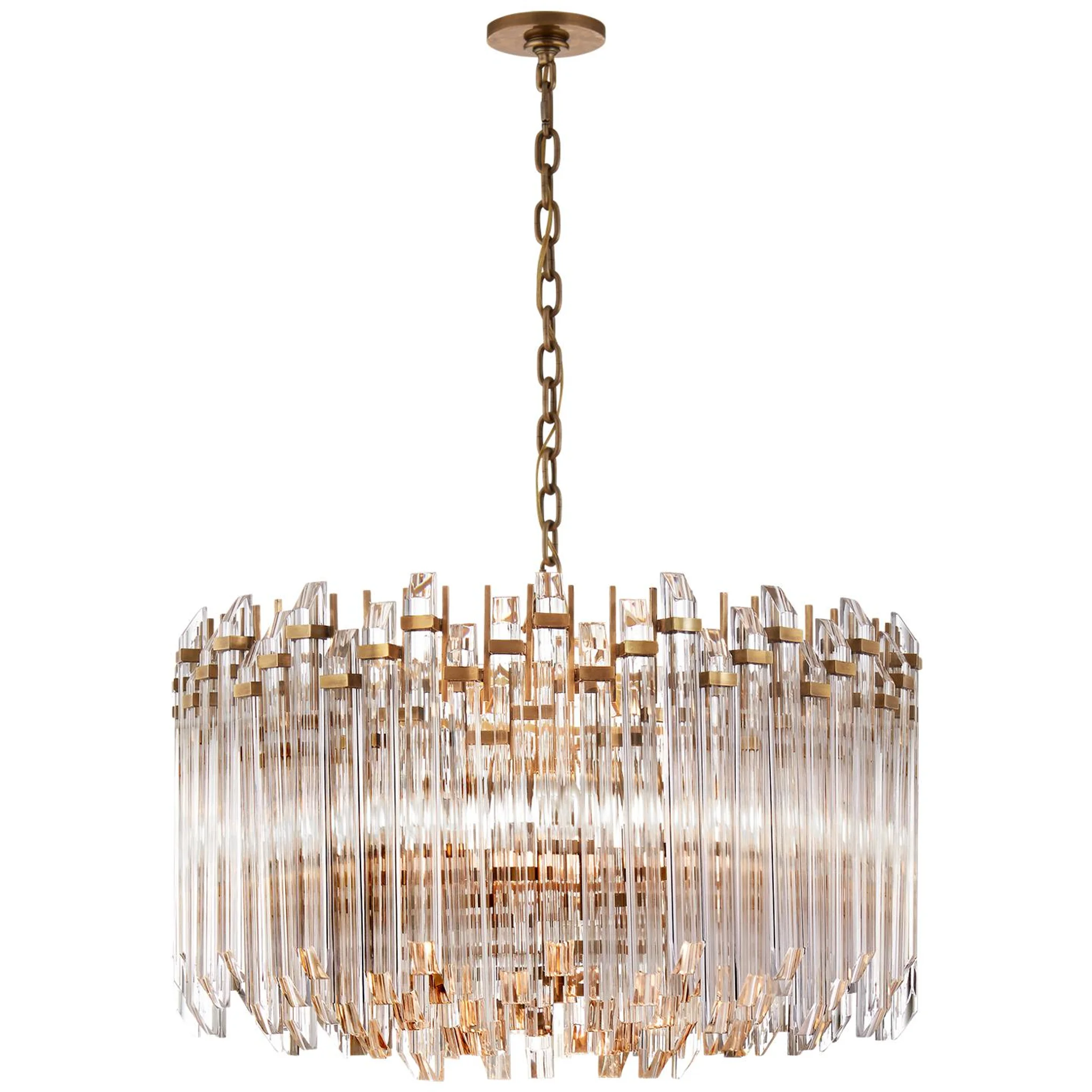 Купить Люстра Adele Large Wide Drum Chandelier в интернет-магазине roooms.ru