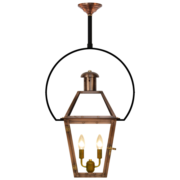 Купить Уличный подвесной светильник Georgetown 20" Yoke Ceiling Lantern в интернет-магазине roooms.ru