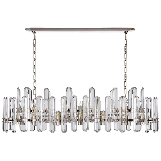Купить Люстра Bonnington Large Linear Chandelier в интернет-магазине roooms.ru