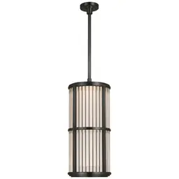 Bronze and Glass Rods White Glass