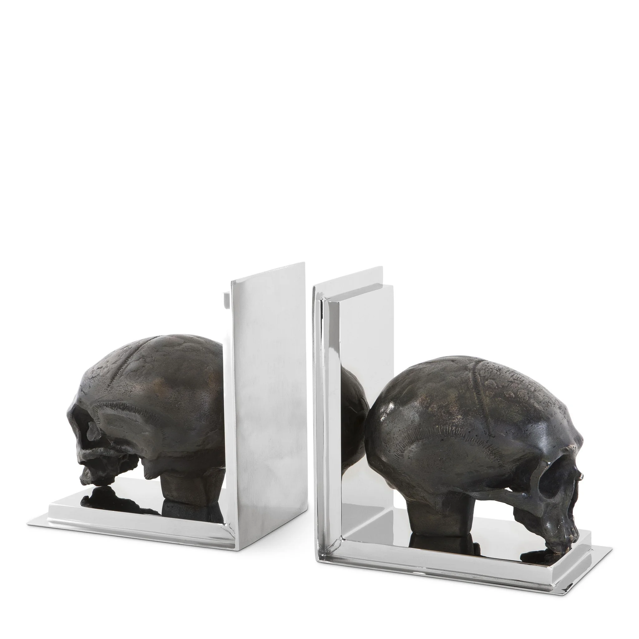 Купить Книгодержатель Bookend Skull set of 2 в интернет-магазине roooms.ru