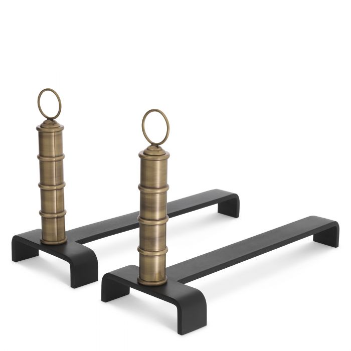 Купить Набор для камина Andiron Vauxbons set of 2 в интернет-магазине roooms.ru