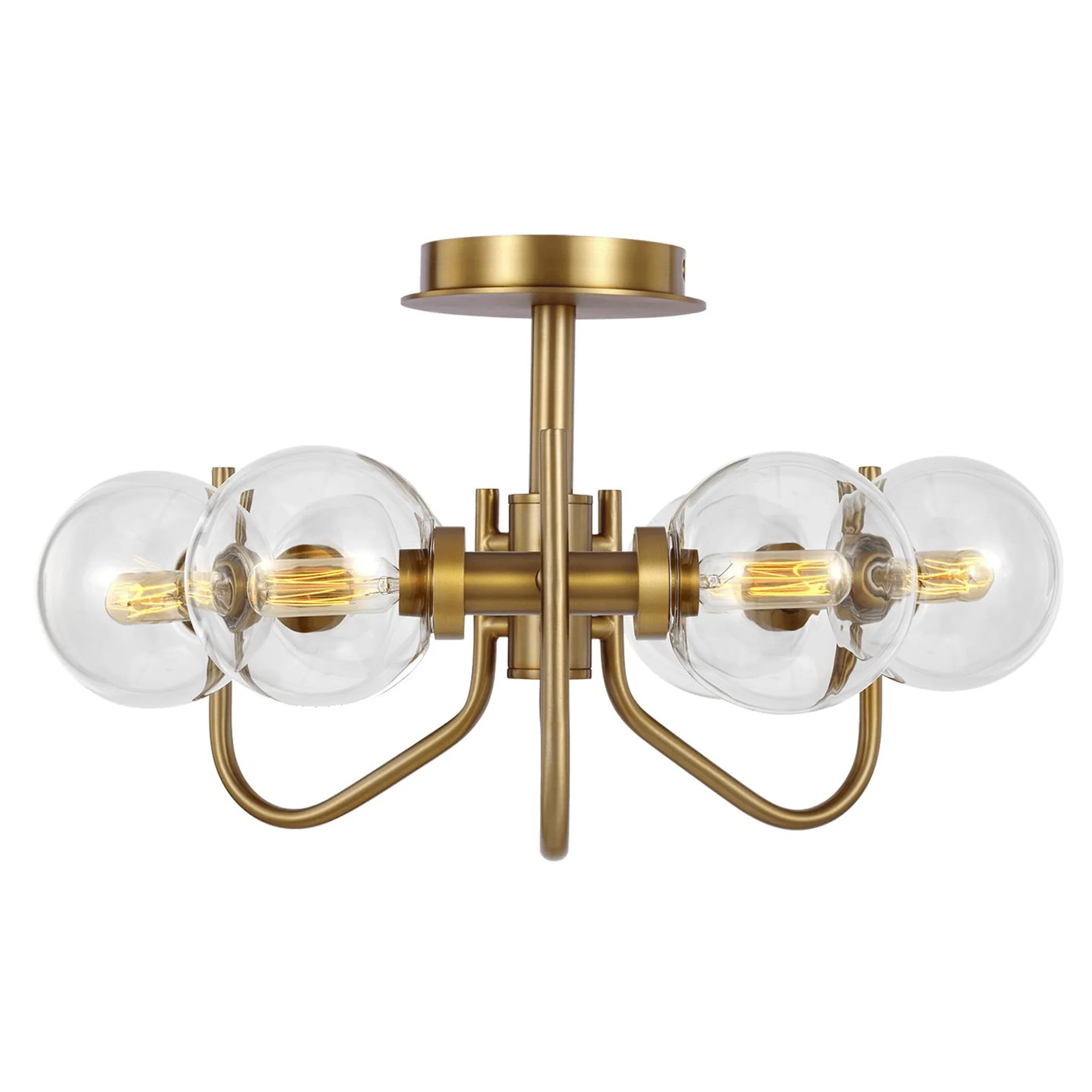 Купить Накладной светильник Verne Semi-Flush Mount в интернет-магазине roooms.ru