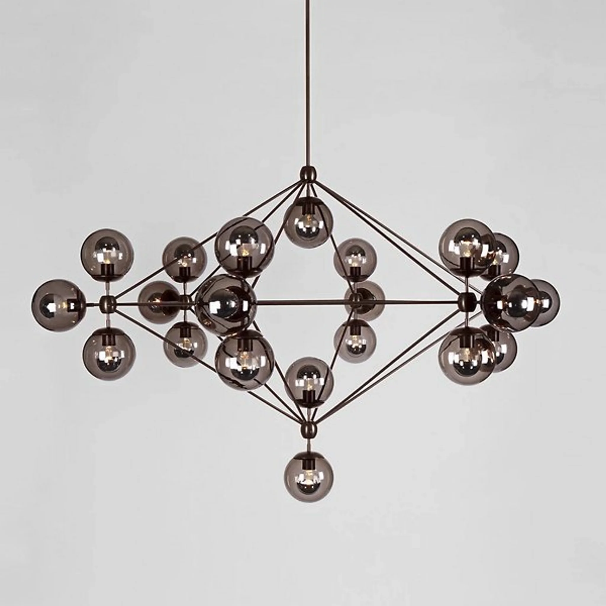 Купить Люстра Modo 6 Sided Chandelier - 21 Globes в интернет-магазине roooms.ru
