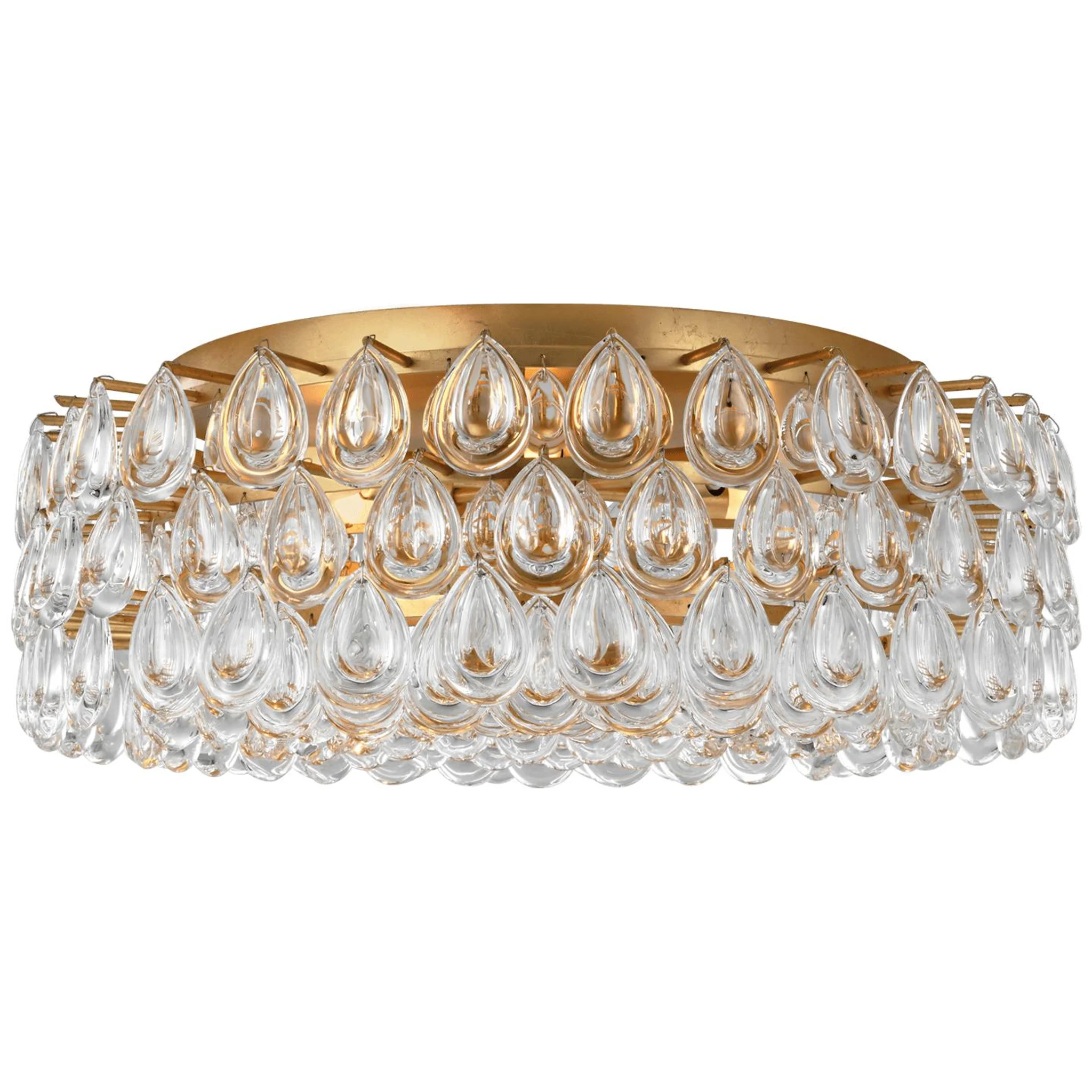 Купить Накладной светильник Liscia Large Flush Mount в интернет-магазине roooms.ru