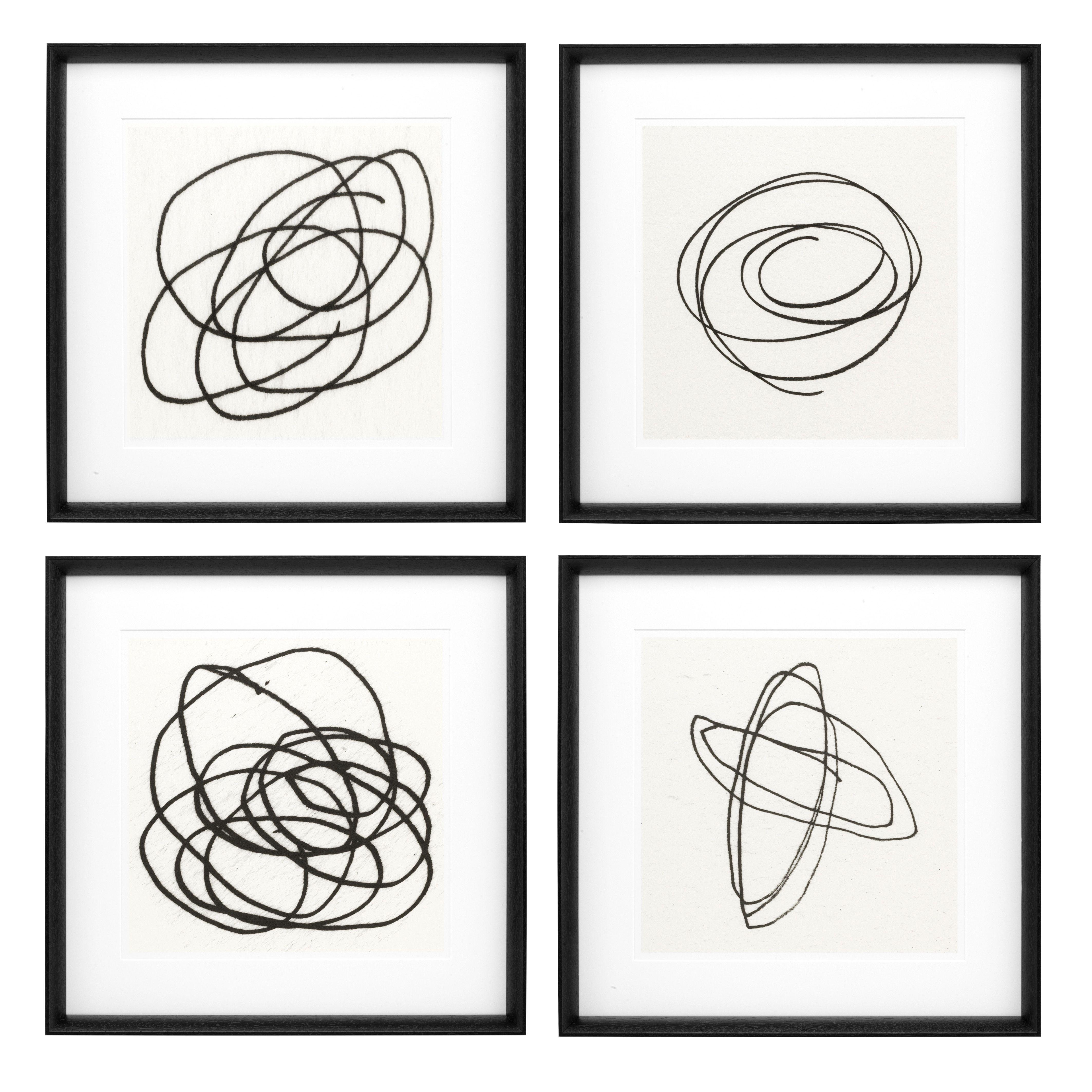 Купить Набор постеров Prints Black & White Collection II set of 4 в интернет-магазине roooms.ru