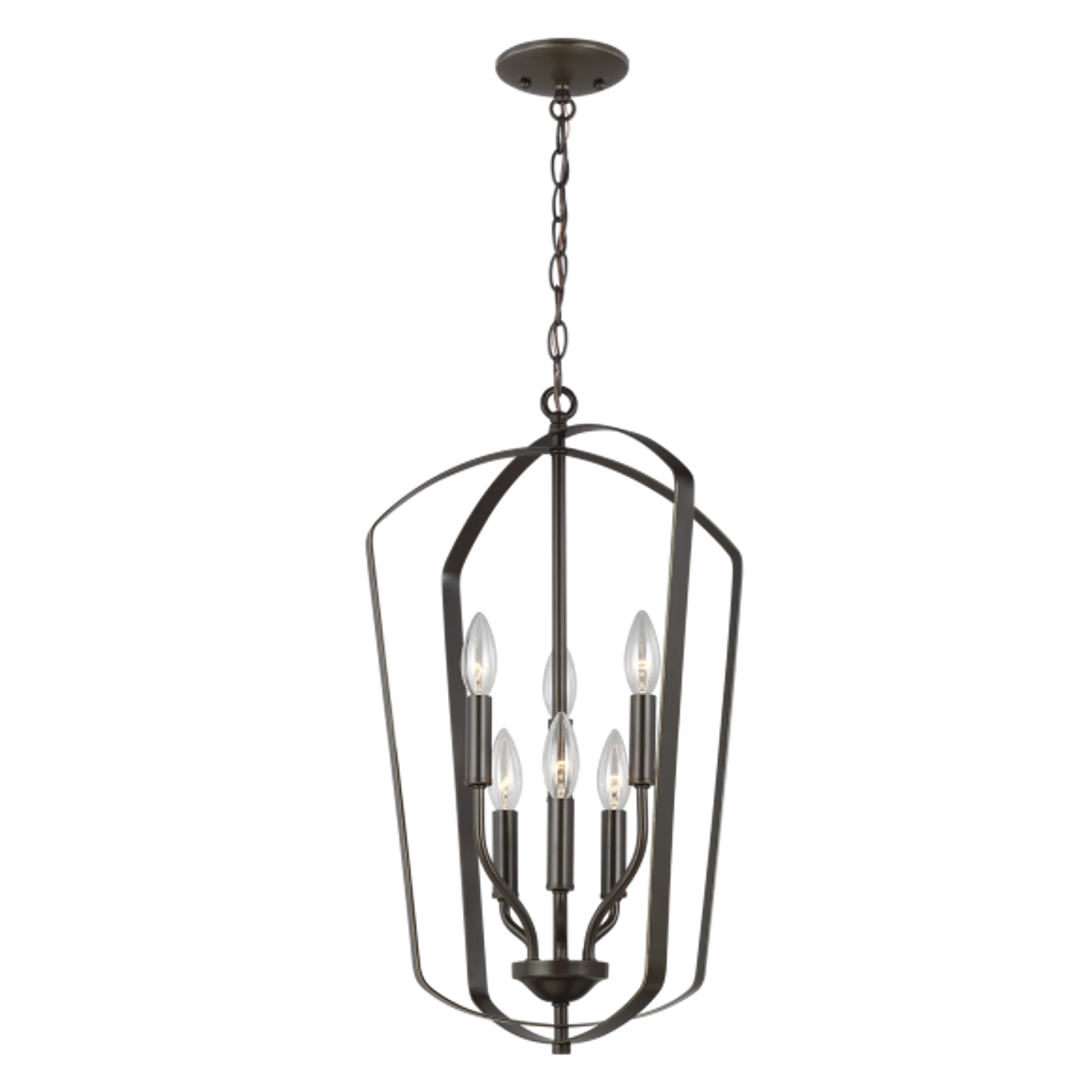 Купить Подвесной светильник Romee Medium Six Light Lantern в интернет-магазине roooms.ru