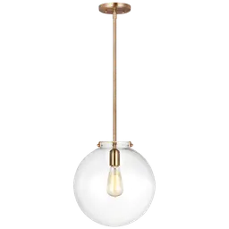 Satin Brass Bulb(s) Not Included