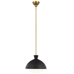 Midnight Black and Burnished Brass