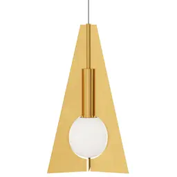 Natural Brass Integrated LED 90 CRI 3000K 12V