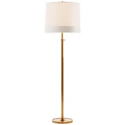 Soft Brass 18" x 19" x 16"2 Silk with Band