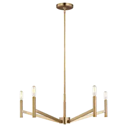 Satin Brass Bulb(s) Not Included