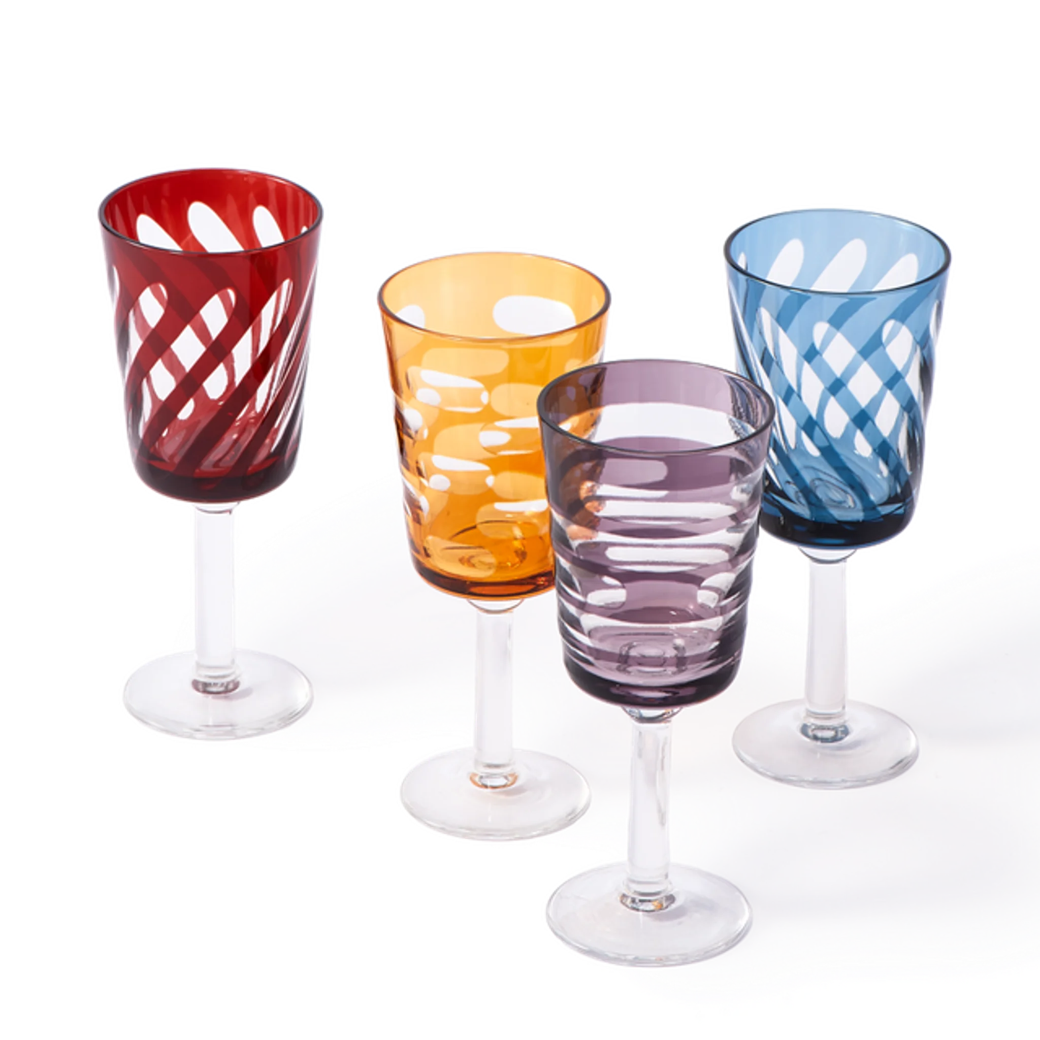 Купить Бокал для вина/Набор стаканов Tubular Wine Glasses в интернет-магазине roooms.ru