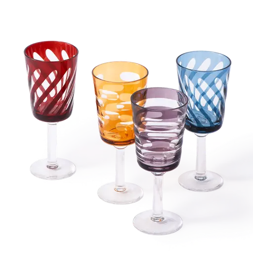 Купить Бокал для вина/Набор стаканов Tubular Wine Glasses в интернет-магазине roooms.ru