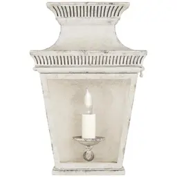 Old White Clear Glass