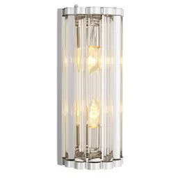 nickel finish | clear glass S