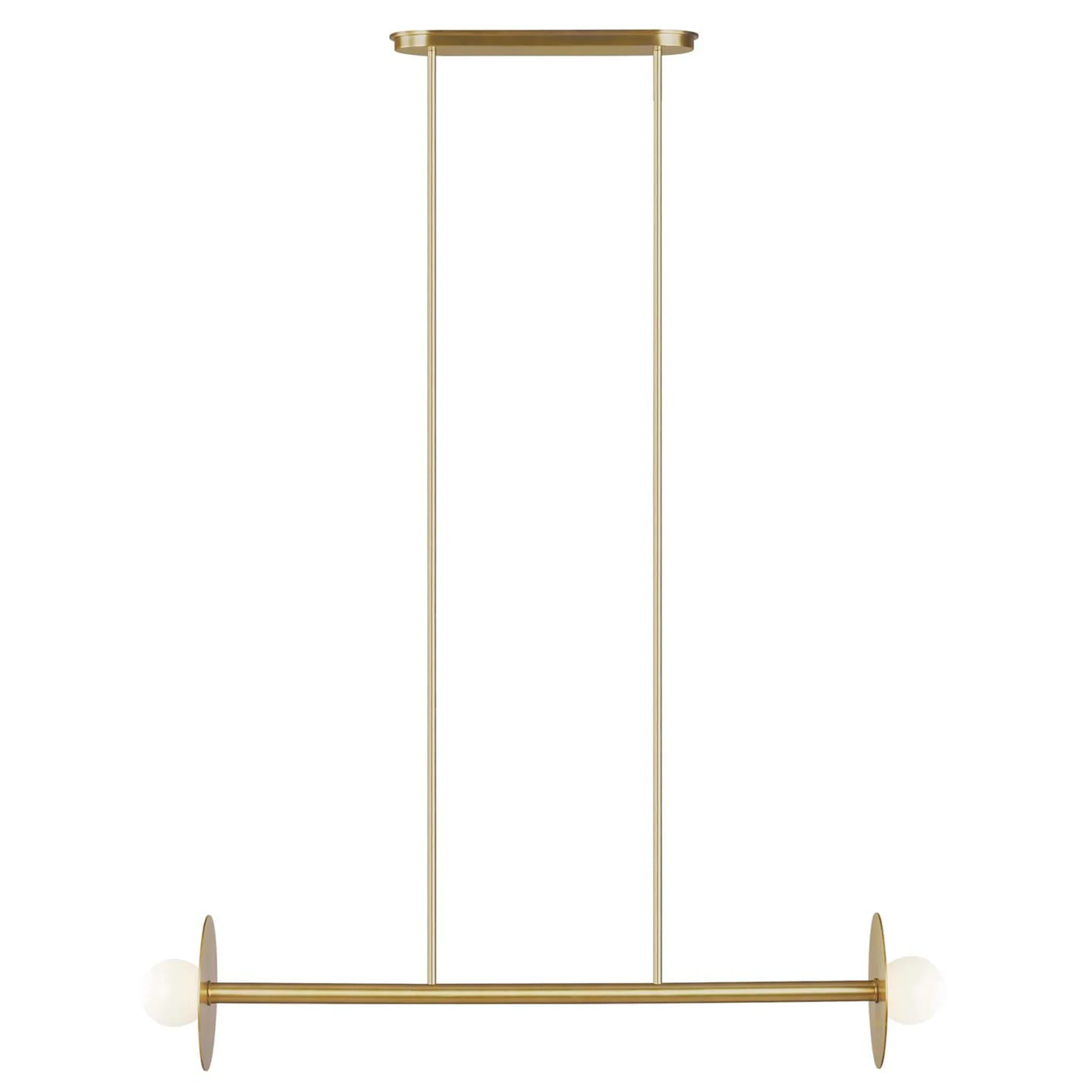 Купить Люстра Nodes Medium Linear Chandelier в интернет-магазине roooms.ru