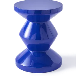 Dark blue Lacquered polyester