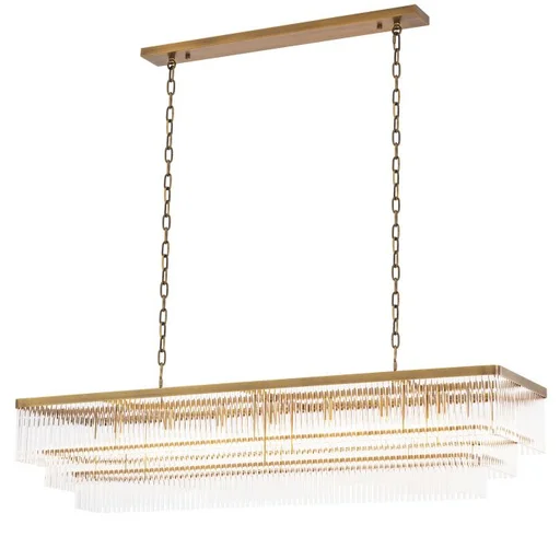 Купить Люстра Chandelier East rectangular в интернет-магазине roooms.ru