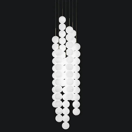 Купить Подвесной светильник Abacus 10 Sphere 7 LED Suspension в интернет-магазине roooms.ru