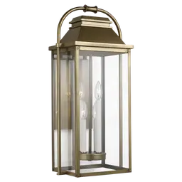 Painted Distressed Brass