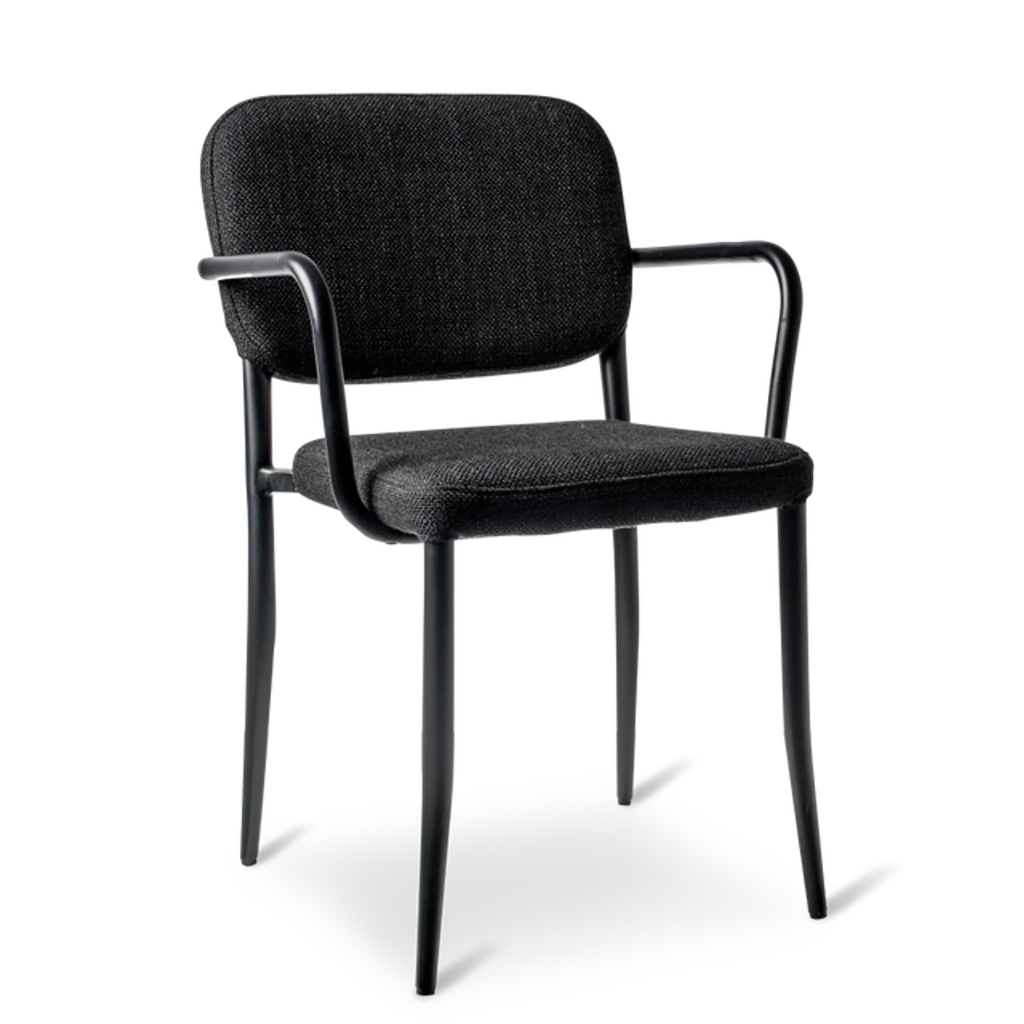 Купить Стул с подлокотником Chair Jamie Fabric Smooth в интернет-магазине roooms.ru