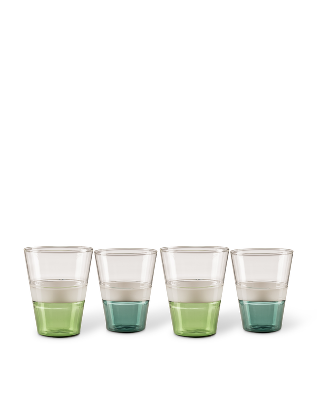 Olive green Borosilicate glass